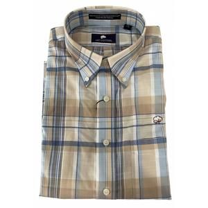 NEW JAY COTTON men's jasper short sleeve shirt in multi